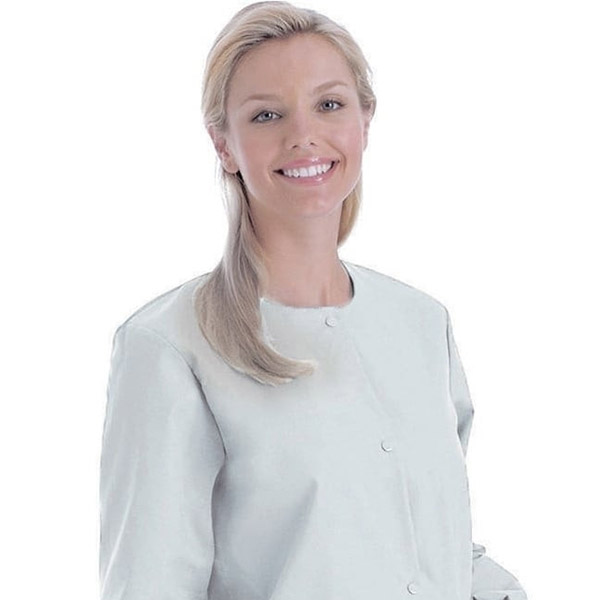 White-worm-up jacket